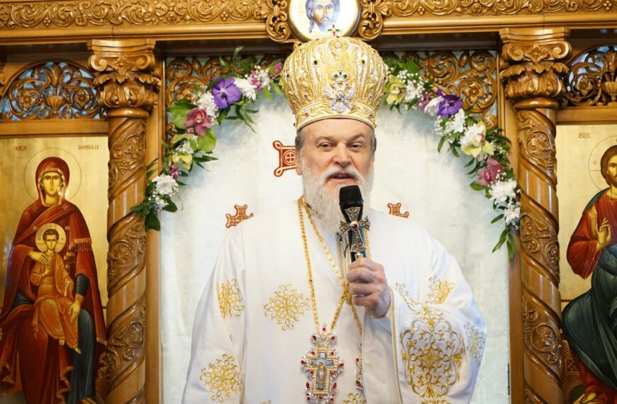 Predica Preasfințitului Vincențiu la Duminica Slăbănogului – 2022