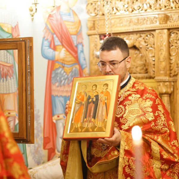 Slujbă de Priveghere cu ocazia hramului Mănăstirii Sfântul Mare Mucenic Mina