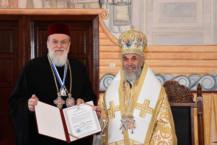 Preasfințitul Părinte Episcop Vincențiu a primit Ordinul „Crucea Sfântului Andrei”