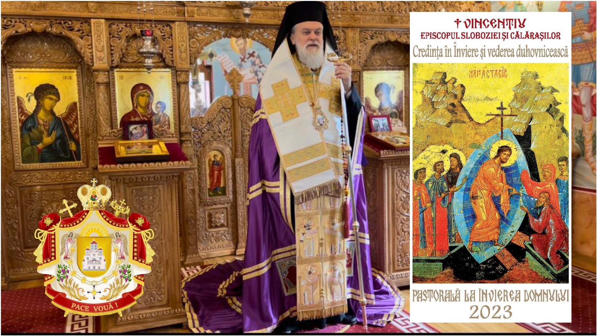 Pastorală la Învierea Domnului – Preasfințitul Părinte Vincențiu – 2023