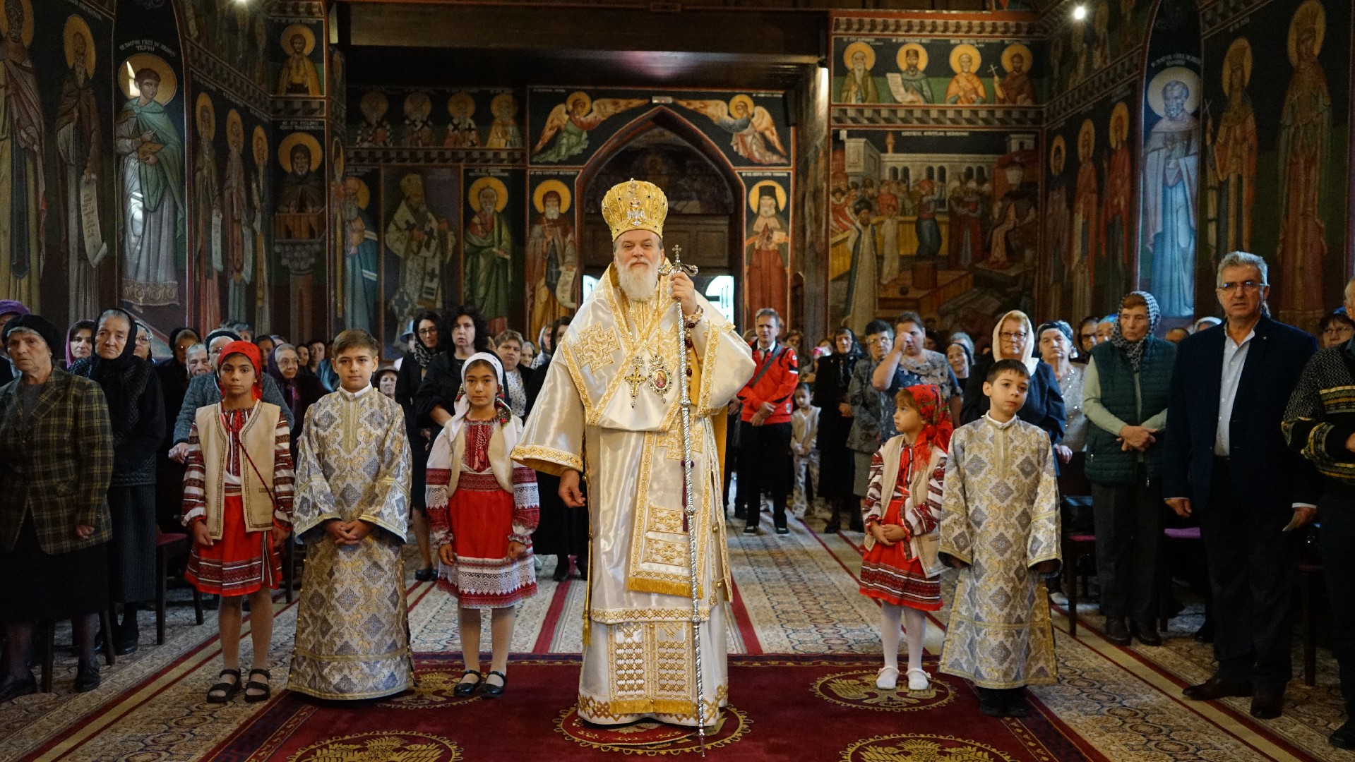 Duminica a XXIII-a după Rusalii. Sfânta Liturghie Arhierească în parohia Modelu